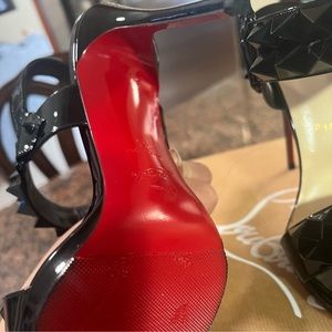 Christian Louboutin Miziggoo Spiked 120 box nd dust bag